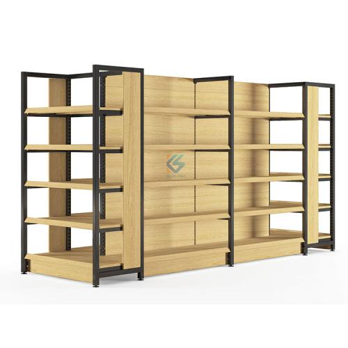 Wooden display rack