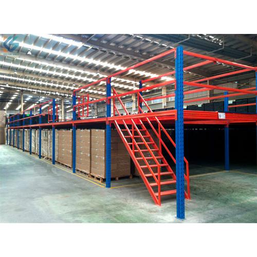 Mezzanine racking system